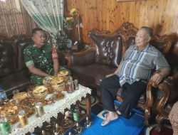 TNI Silaturahmi ke Ketua LAM Anambas Di Momen Idulfitri, Bahas Pelestarian Budaya