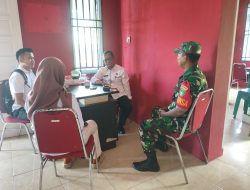 Babinsa Tarempa Dorong Sinergi Perangkat Desa Air Bini Anambas, Fokus Komunikasi dan SDM