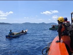 Dua Nelayan Anambas Terapung di Laut Setelah Pompong Mati Mesin, Tim SAR Bergerak Cepat