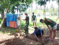 TMMD Anambas Bangun MCK Komunal, Sanitasi Warga Mubur Kecil Meningkat