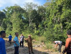 Kodim 0318/Natuna Tanam 200 Pohon Kemiri di Anambas, Perkuat Penghijauan Wilayah Pesisir
