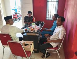 TNI dan Perangkat Desa Air Bini Siapkan Antisipasi Krisis Air Bersih Saat Musim Kemarau di Anambas