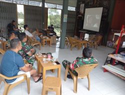 TNI dan Warga Anambas Nobar Piala Dunia 2026 di BUMDes, Suasana Akrab Jadi Sorotan