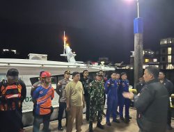 Empat ABK Kapal Tugboat TB AOM 787 Selamat usai Kapal Tenggelam di Perairan Anambas, Babinsa Ikut Evakuasi