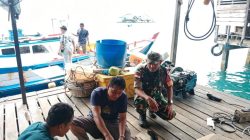 Babinsa Ingatkan Nelayan Anambas Utamakan Keselamatan Melaut di Tengah Cuaca Tak Menentu