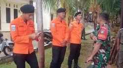 Musim Angin Barat Segera Tiba, Babinsa dan SAR Anambas Perkuat Koordinasi Siaga Bencana
