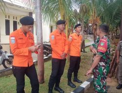 Musim Angin Barat Segera Tiba, Babinsa dan SAR Anambas Perkuat Koordinasi Siaga Bencana