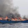 Kapal Barang Terbakar di Perairan Anambas, Empat Kru Diselamatkan Kapal yang Melintas
