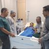Kades Tarempa Selatan Surianto Jenguk Warga Sakit, Beri Dukungan dan Semangat