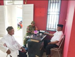Babinsa Koramil 02/Tarempa Perkuat Sinergi dengan Pemdes Air Bini Anambas